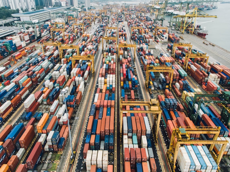 Container truck transportation service